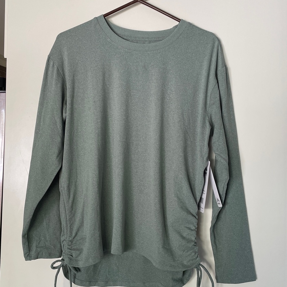 Women’s RBX Long Sleeve Activewear Top - Sage Green